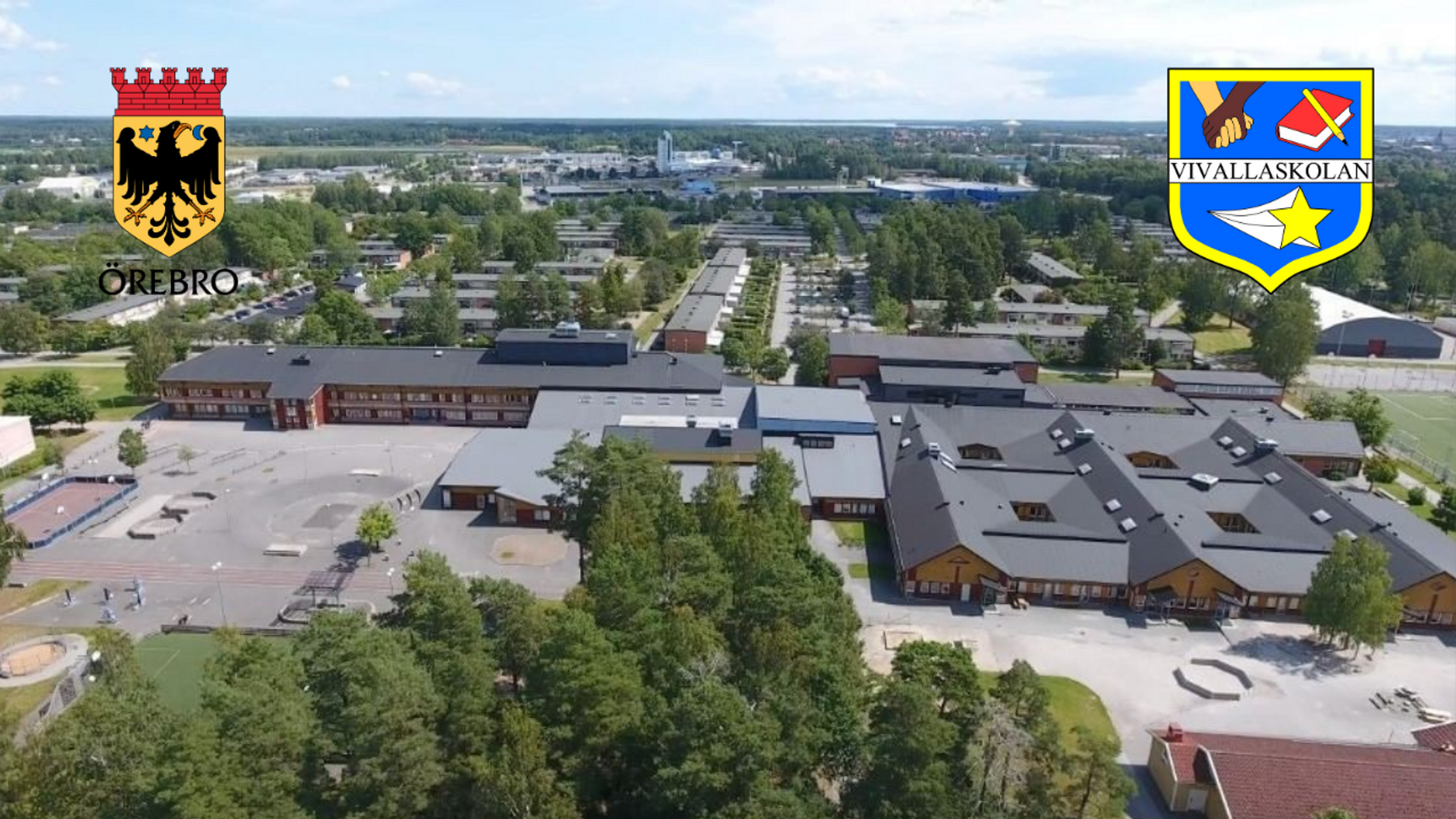 Vivallaskolans sång "Här är vi"